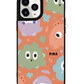 iPhone Leather Grip Case - Cute Monster 2.0