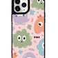 iPhone Leather Grip Case - Cute Monster 2.0