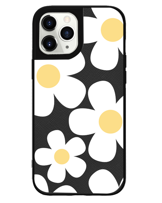 iPhone Leather Grip Case - Daisy 1.0