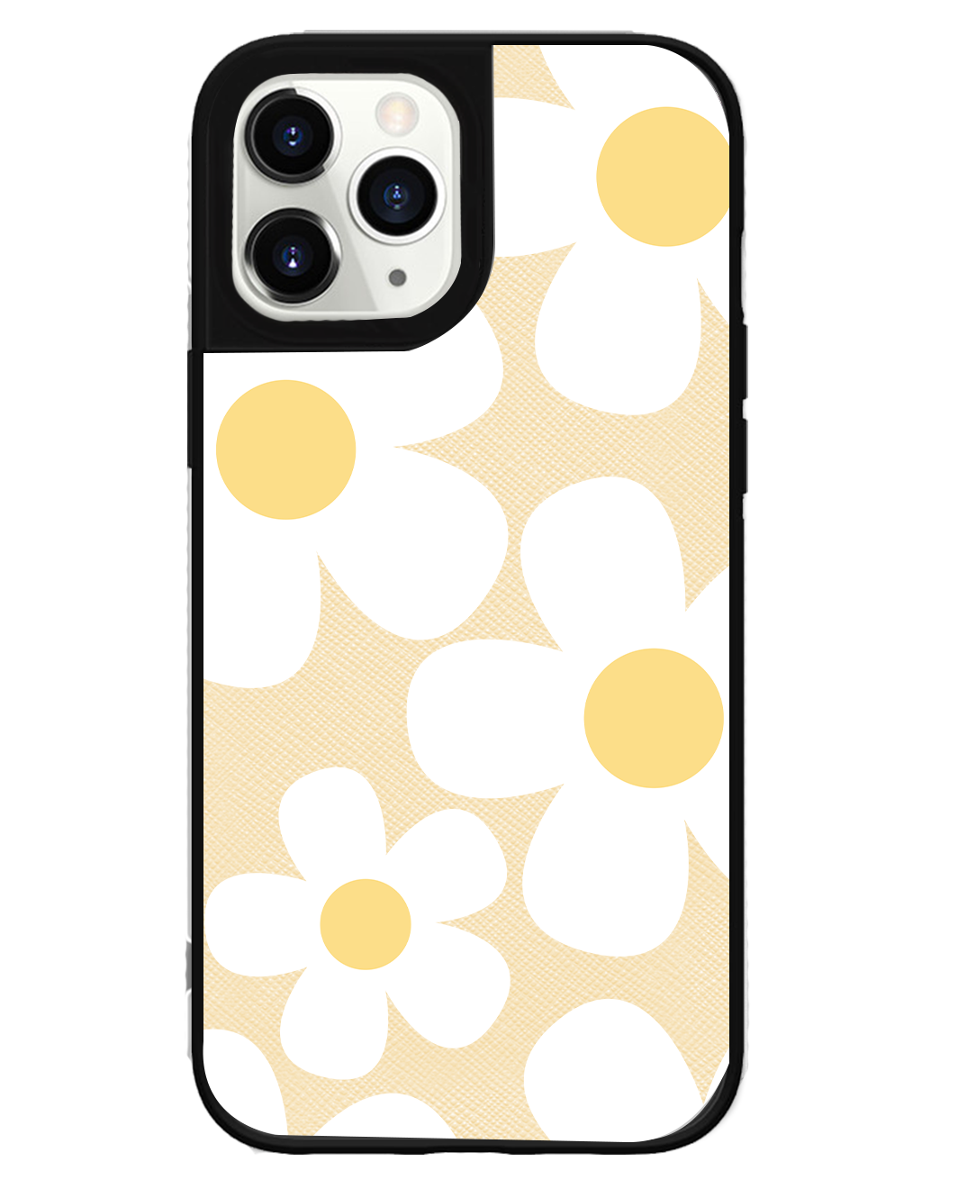 iPhone Leather Grip Case - Daisy 1.0