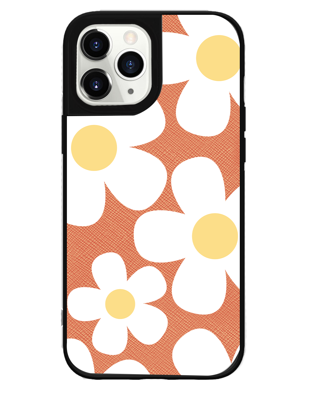 iPhone Leather Grip Case - Daisy 1.0