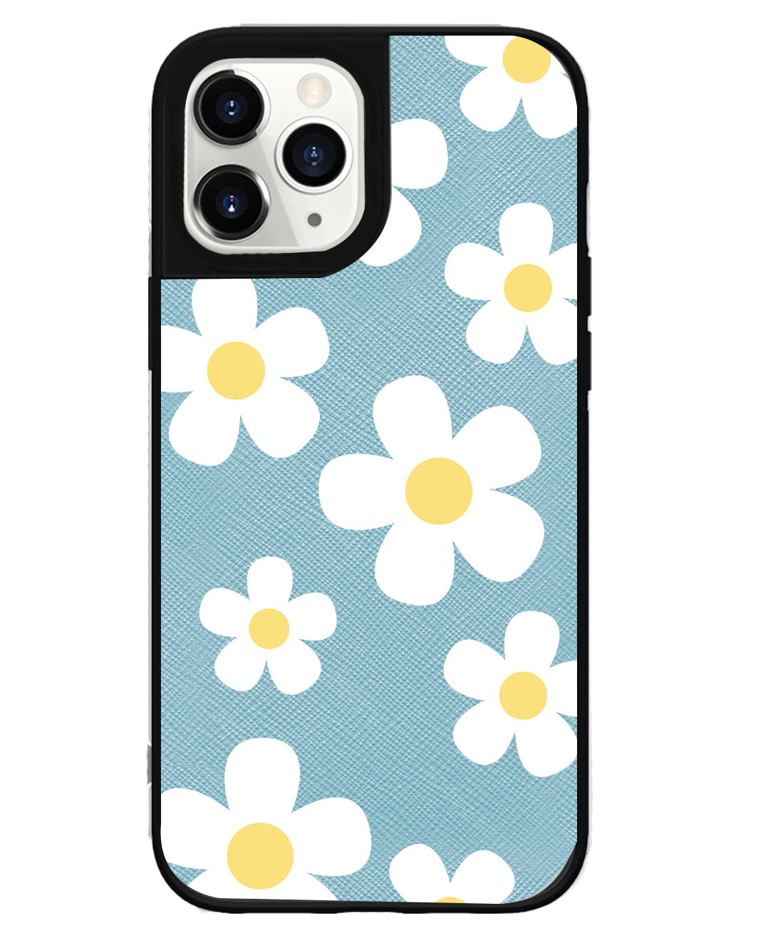 iPhone Leather Grip Case - Daisy 2.0