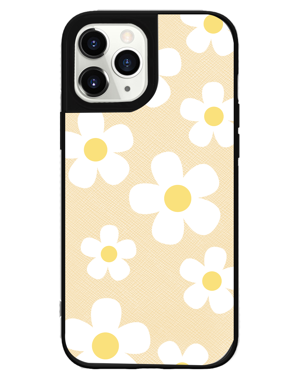 iPhone Leather Grip Case - Daisy 2.0