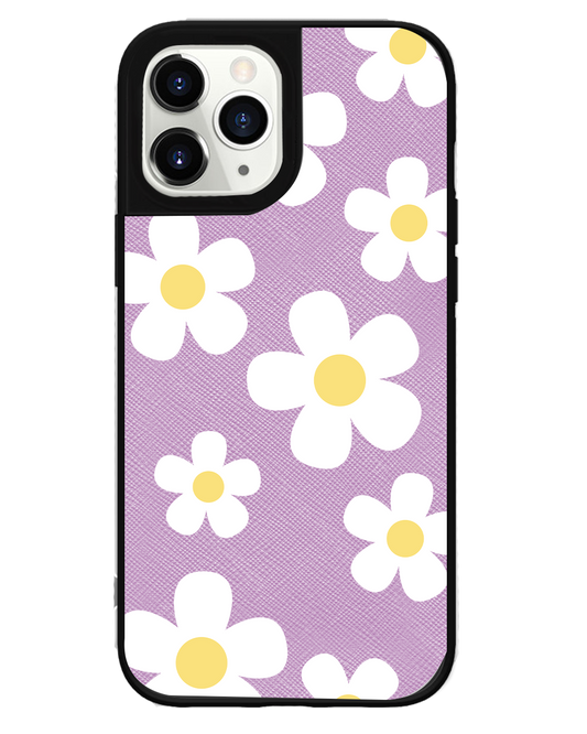 iPhone Leather Grip Case - Daisy 2.0