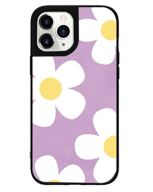 iPhone Leather Grip Case - Daisy 4.0