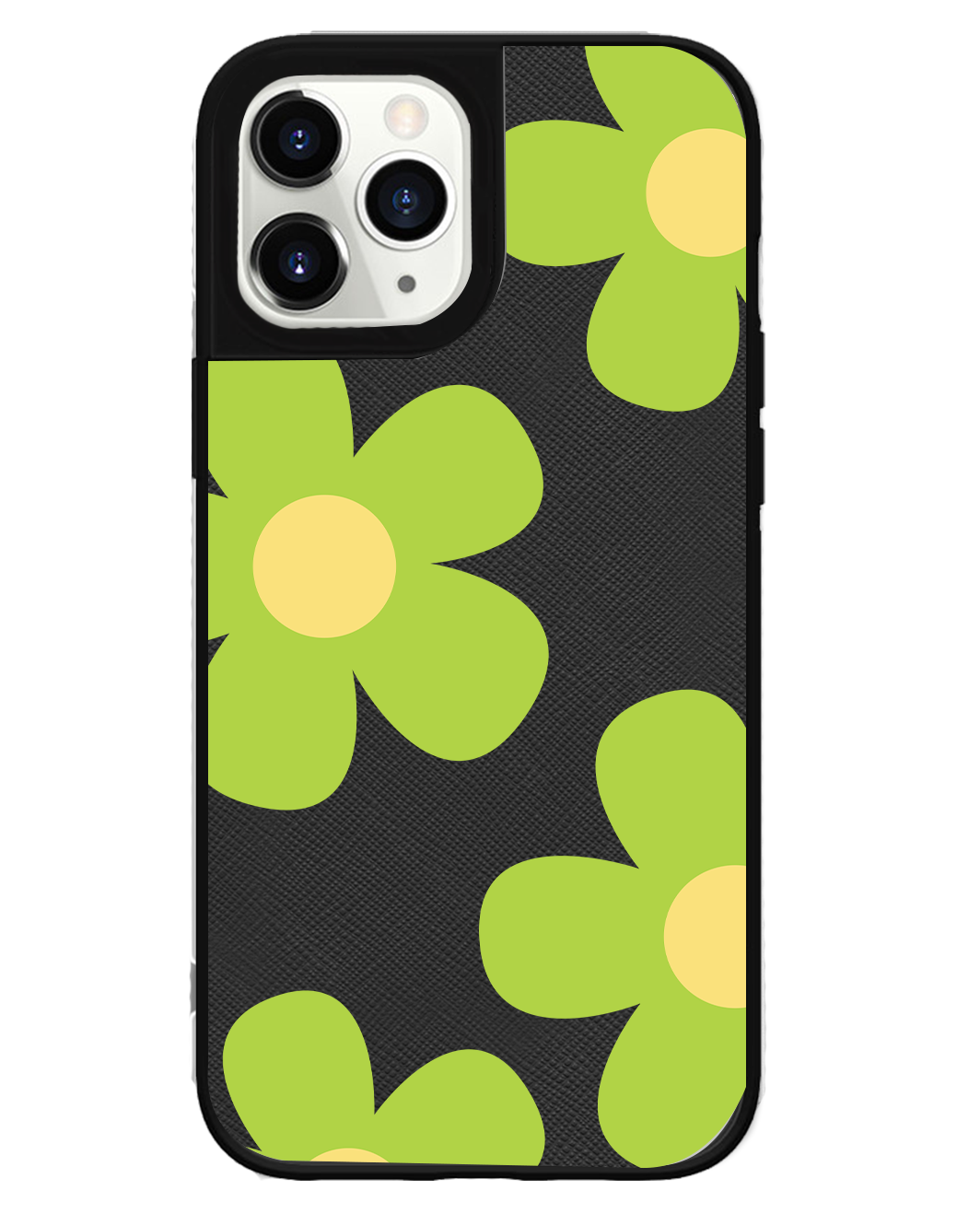 iPhone Leather Grip Case - Daisy Bloom