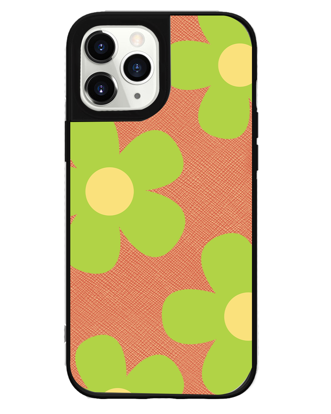 iPhone Leather Grip Case - Daisy Bloom