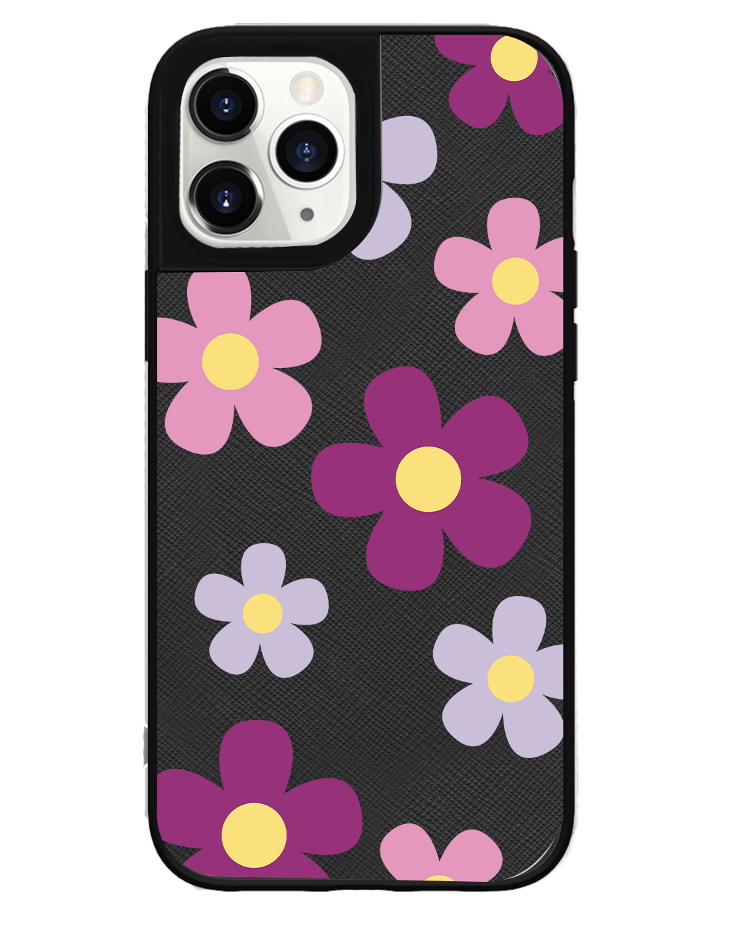 iPhone Leather Grip Case - Daisy Paradise