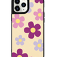 iPhone Leather Grip Case - Daisy Paradise