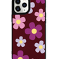 iPhone Leather Grip Case - Daisy Paradise