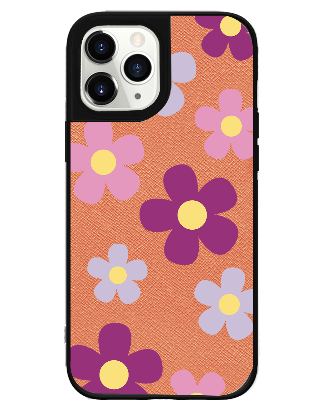 iPhone Leather Grip Case - Daisy Paradise