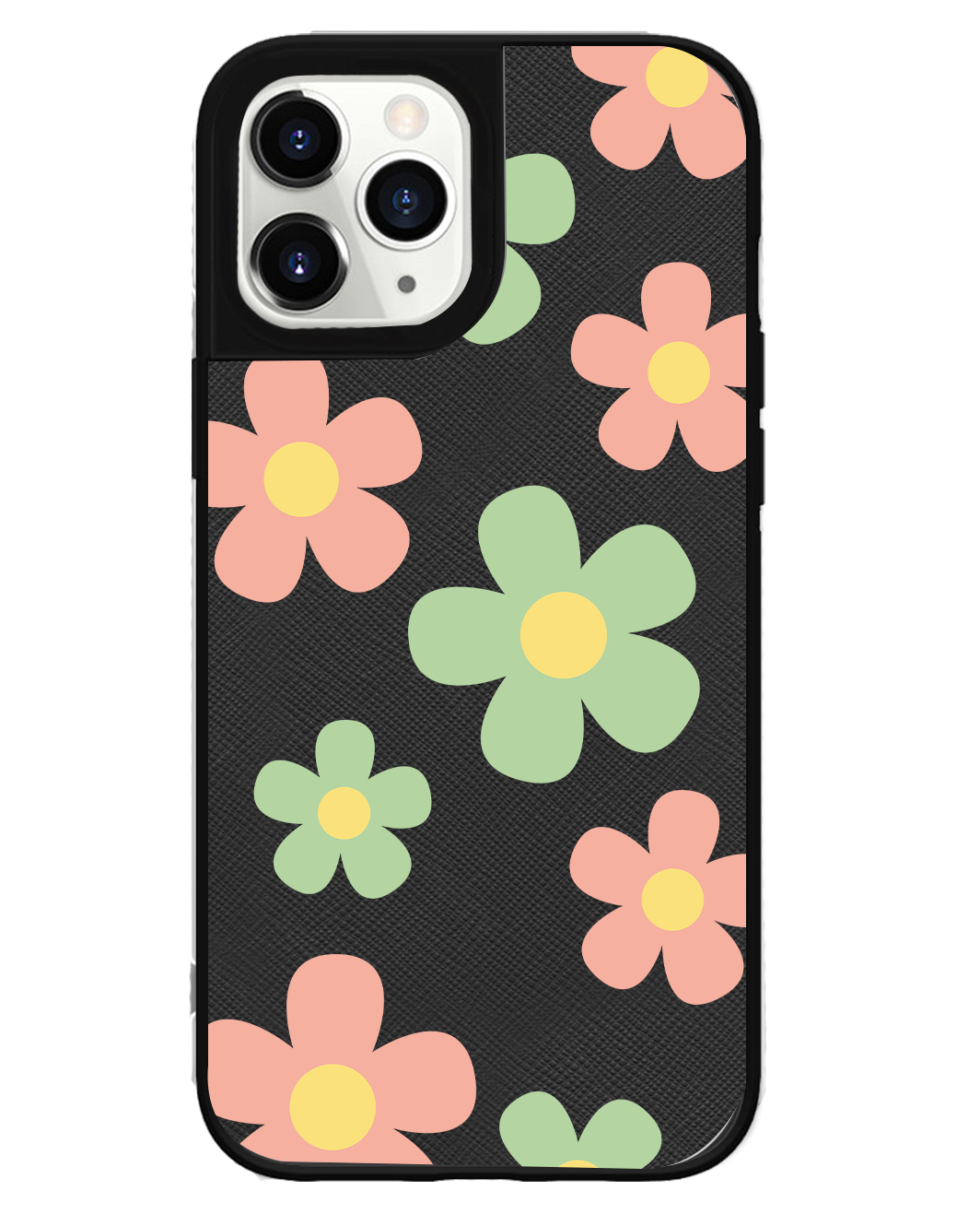 iPhone Leather Grip Case - Daisy Spring