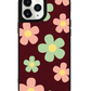 iPhone Leather Grip Case - Daisy Spring