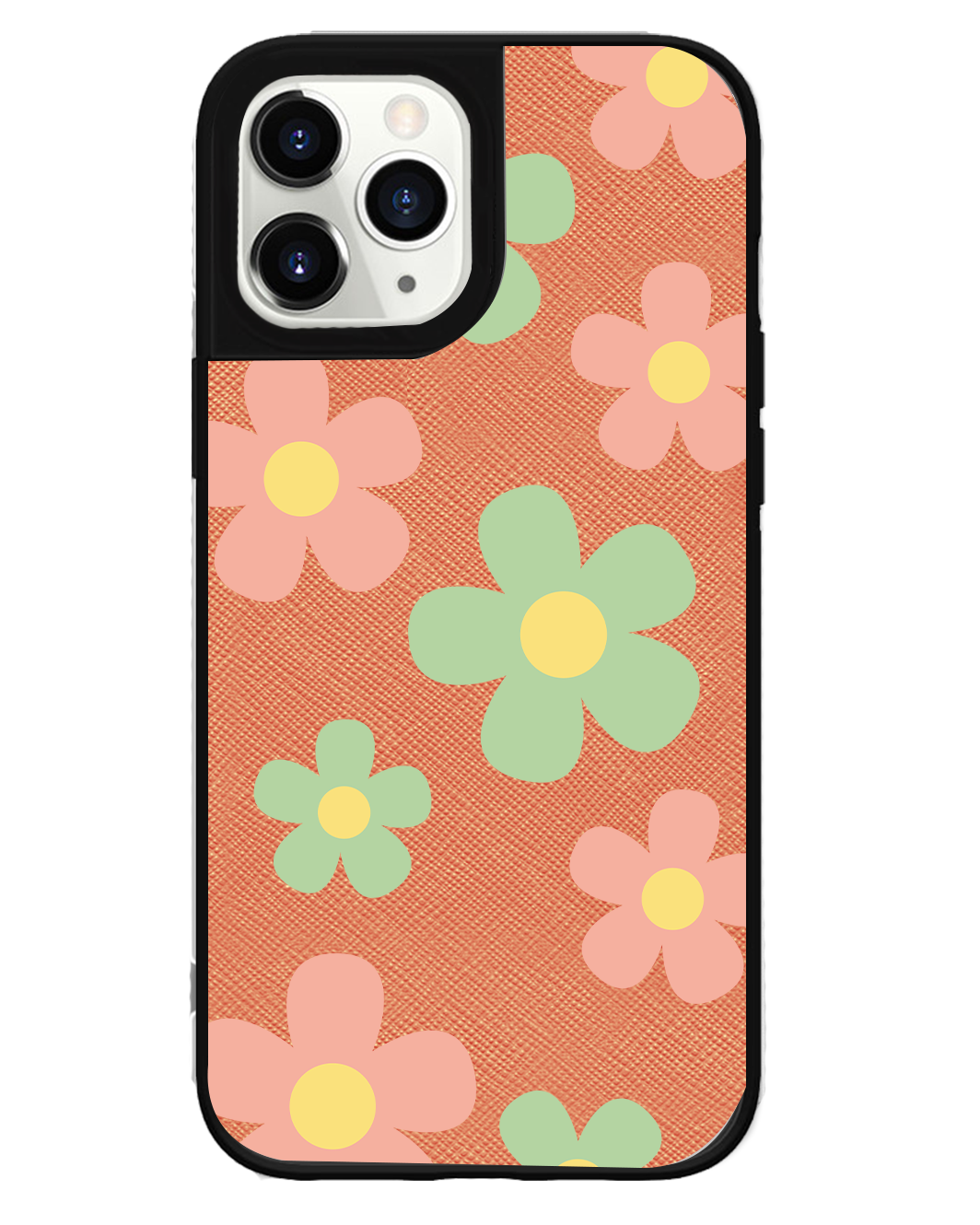 iPhone Leather Grip Case - Daisy Spring