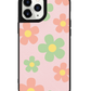 iPhone Leather Grip Case - Daisy Spring