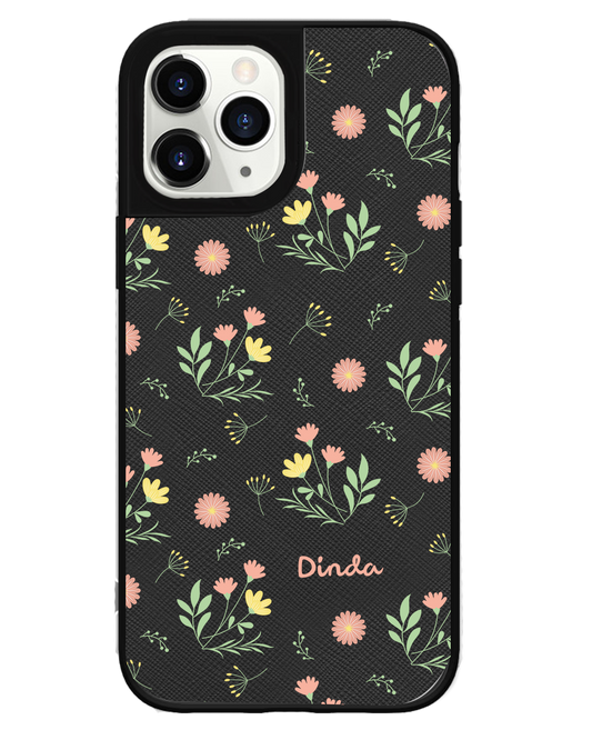 iPhone Leather Grip Case - Dandelion