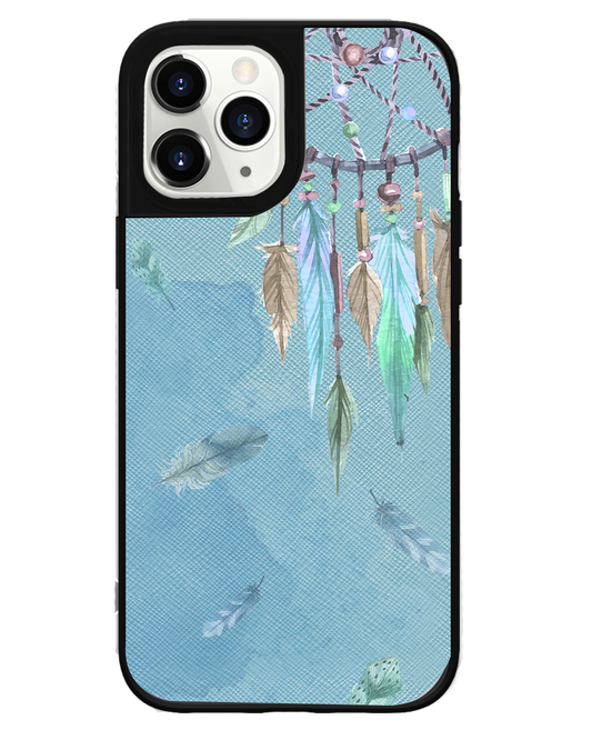 iPhone Leather Grip Case - Dreamcatcher 3.0