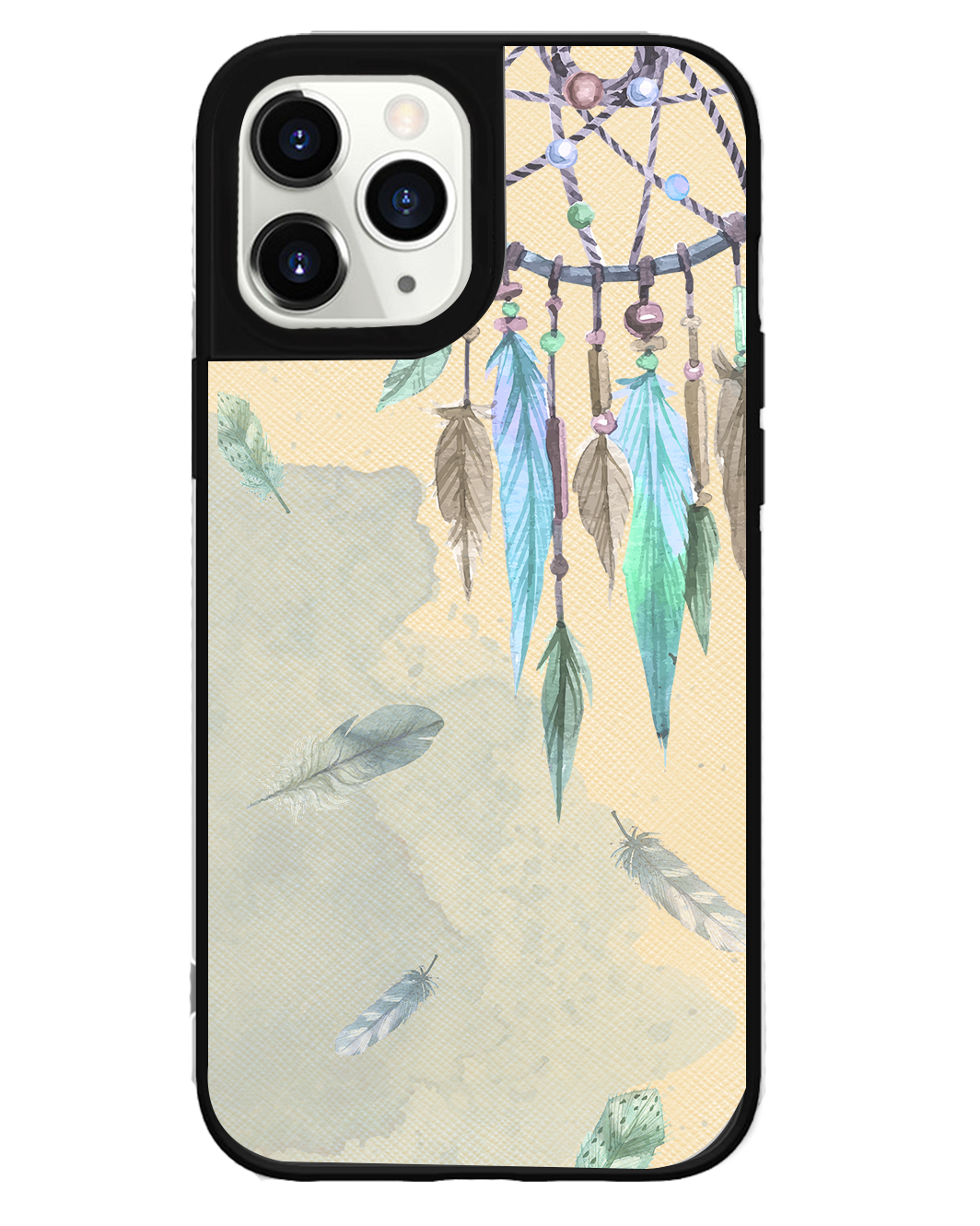 iPhone Leather Grip Case - Dreamcatcher 3.0