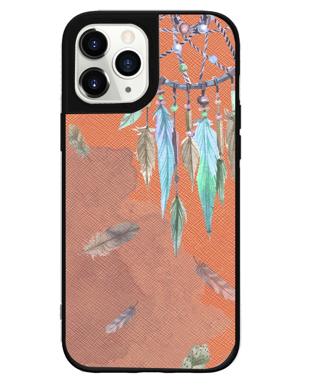 iPhone Leather Grip Case - Dreamcatcher 3.0