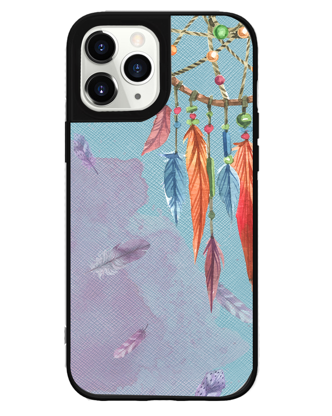 iPhone Leather Grip Case - Dreamcatcher 4.0