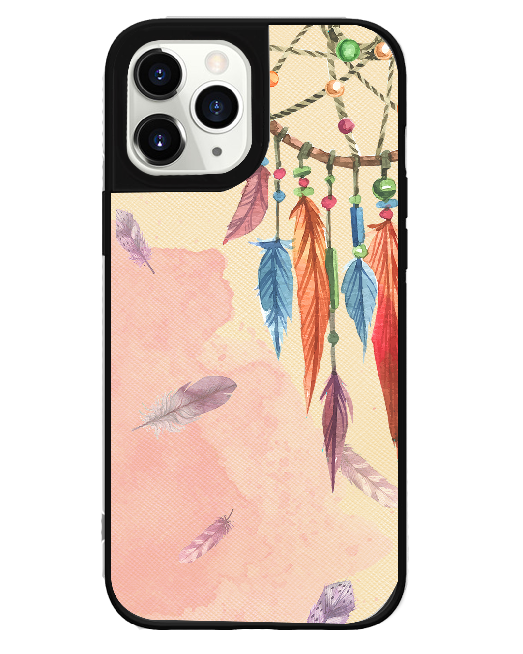 iPhone Leather Grip Case - Dreamcatcher 4.0