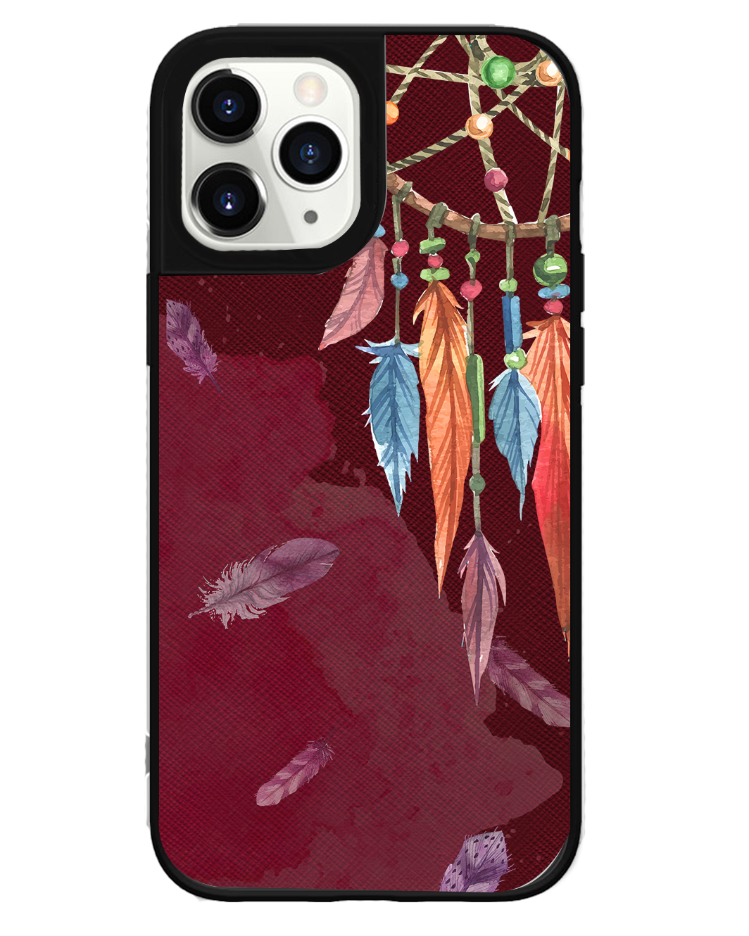 iPhone Leather Grip Case - Dreamcatcher 4.0