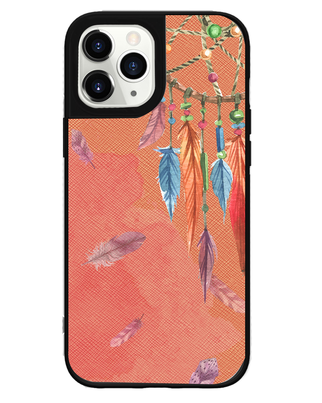 iPhone Leather Grip Case - Dreamcatcher 4.0