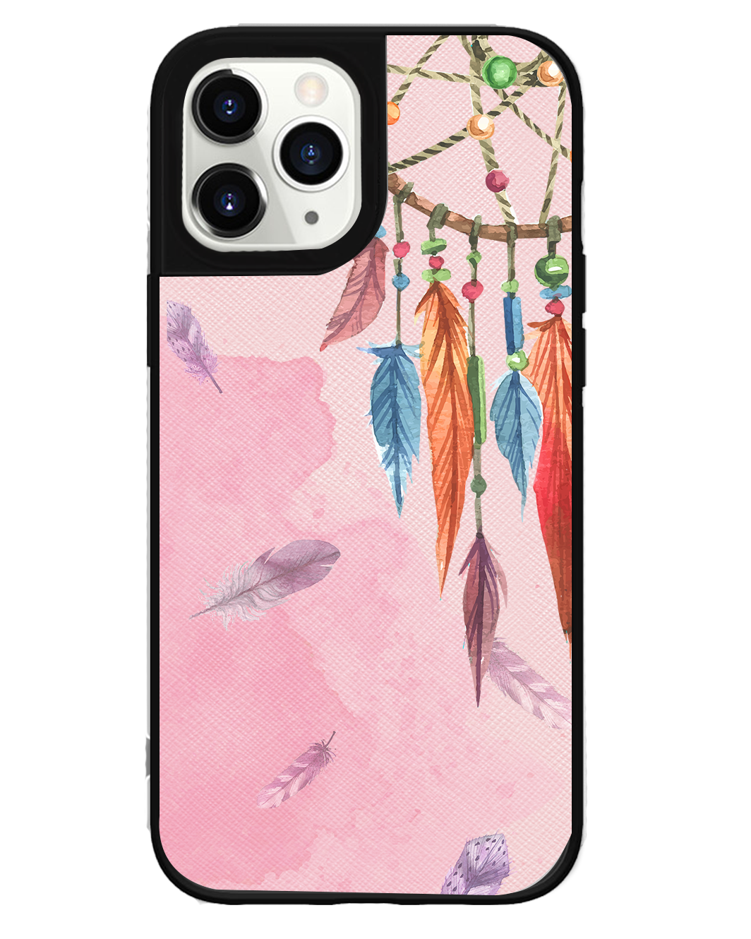 iPhone Leather Grip Case - Dreamcatcher 4.0