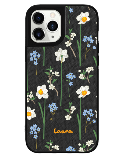 iPhone Leather Grip - December Narcissus