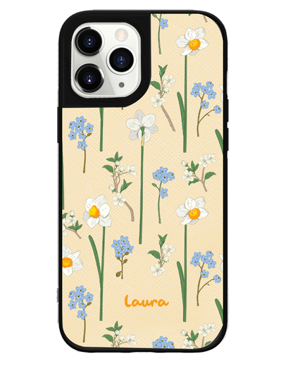 iPhone Leather Grip - December Narcissus
