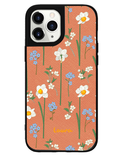 iPhone Leather Grip - December Narcissus