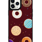 iPhone Leather Grip Case - Doughnut