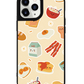 iPhone Leather Grip Case - English Breakfast