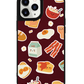 iPhone Leather Grip Case - English Breakfast