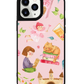 iPhone Leather Grip Case - Fairy Cat