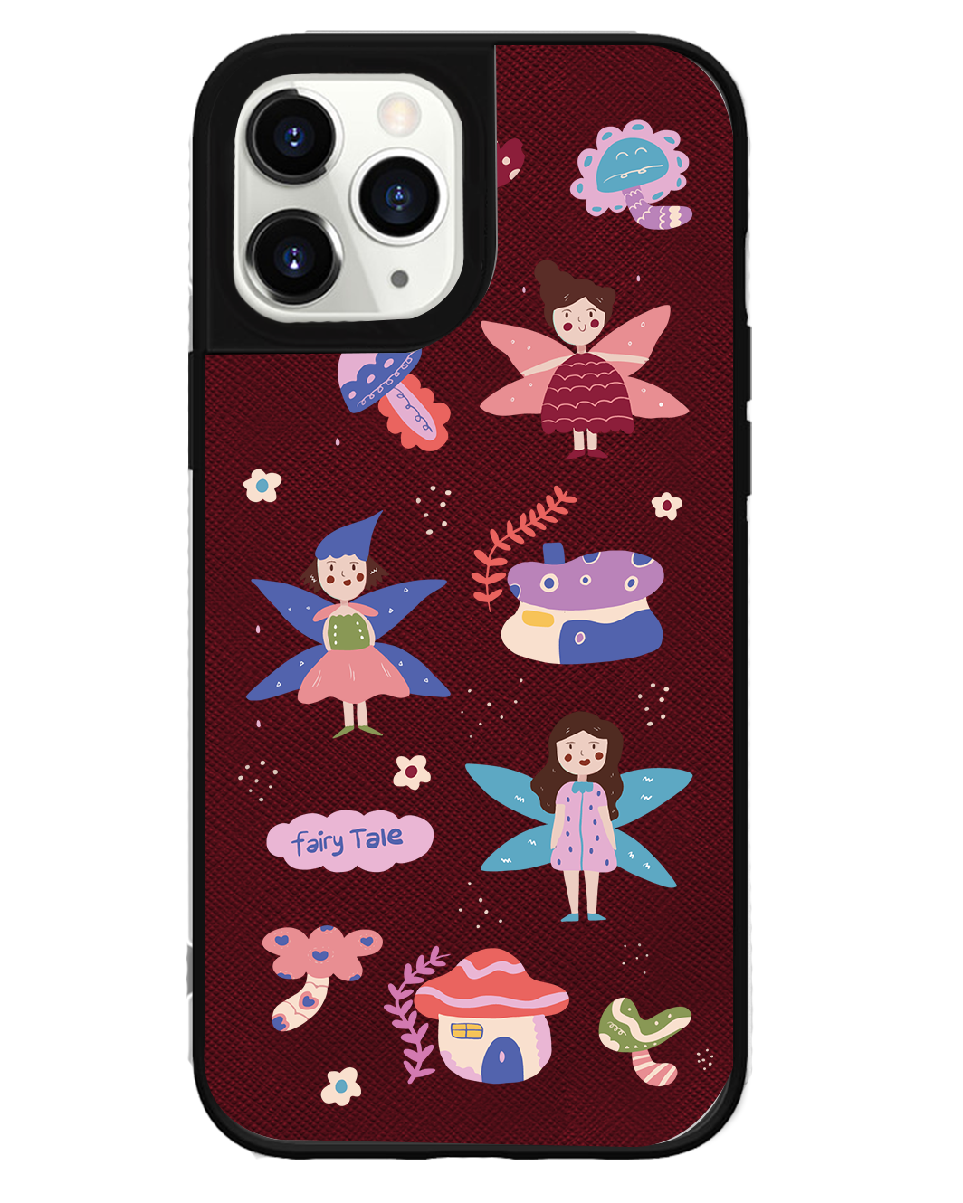 iPhone Leather Grip Case - Fairytale