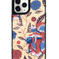 iPhone Leather Grip Case - Fish & Floral 2.0