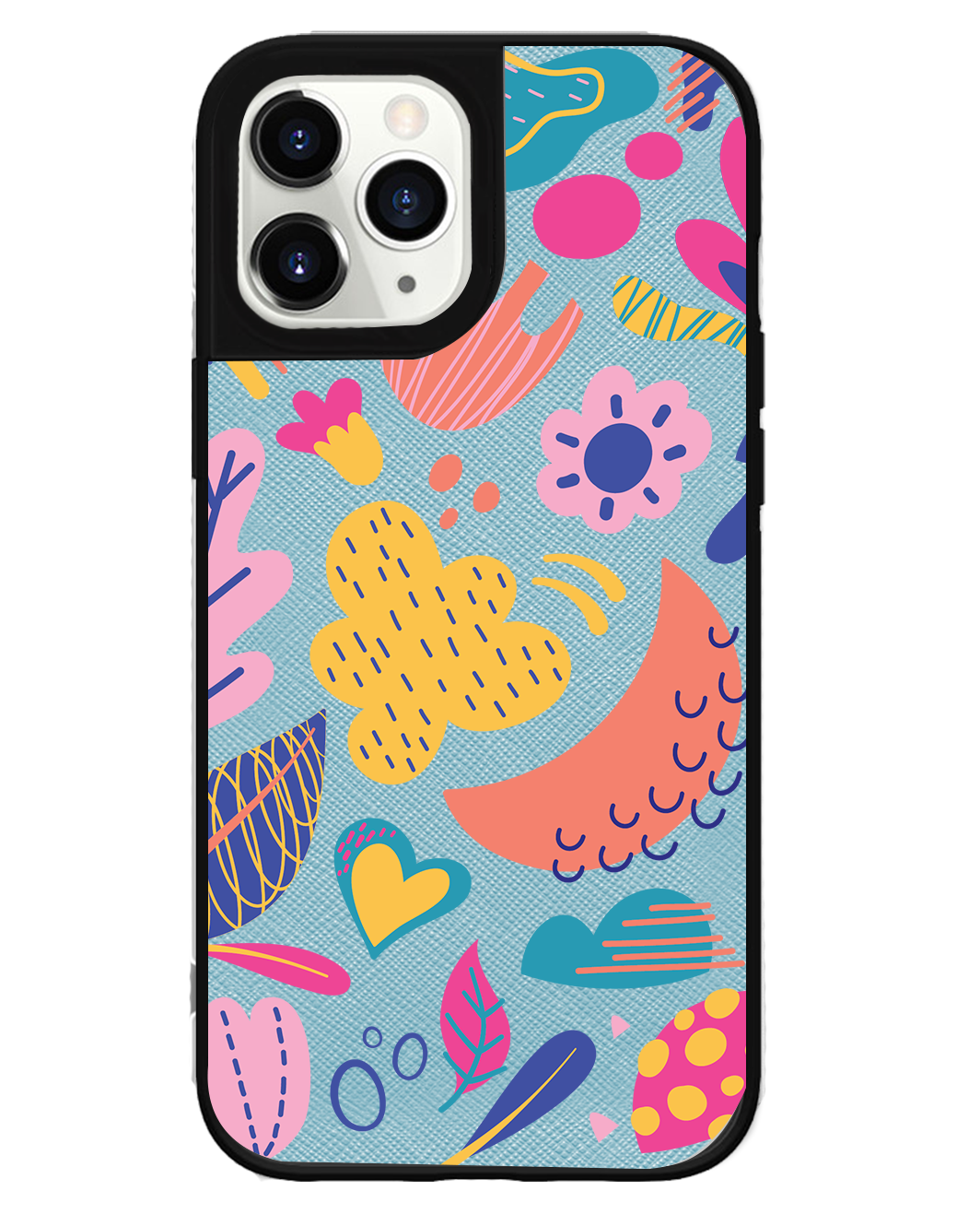 iPhone Leather Grip Case - Florals