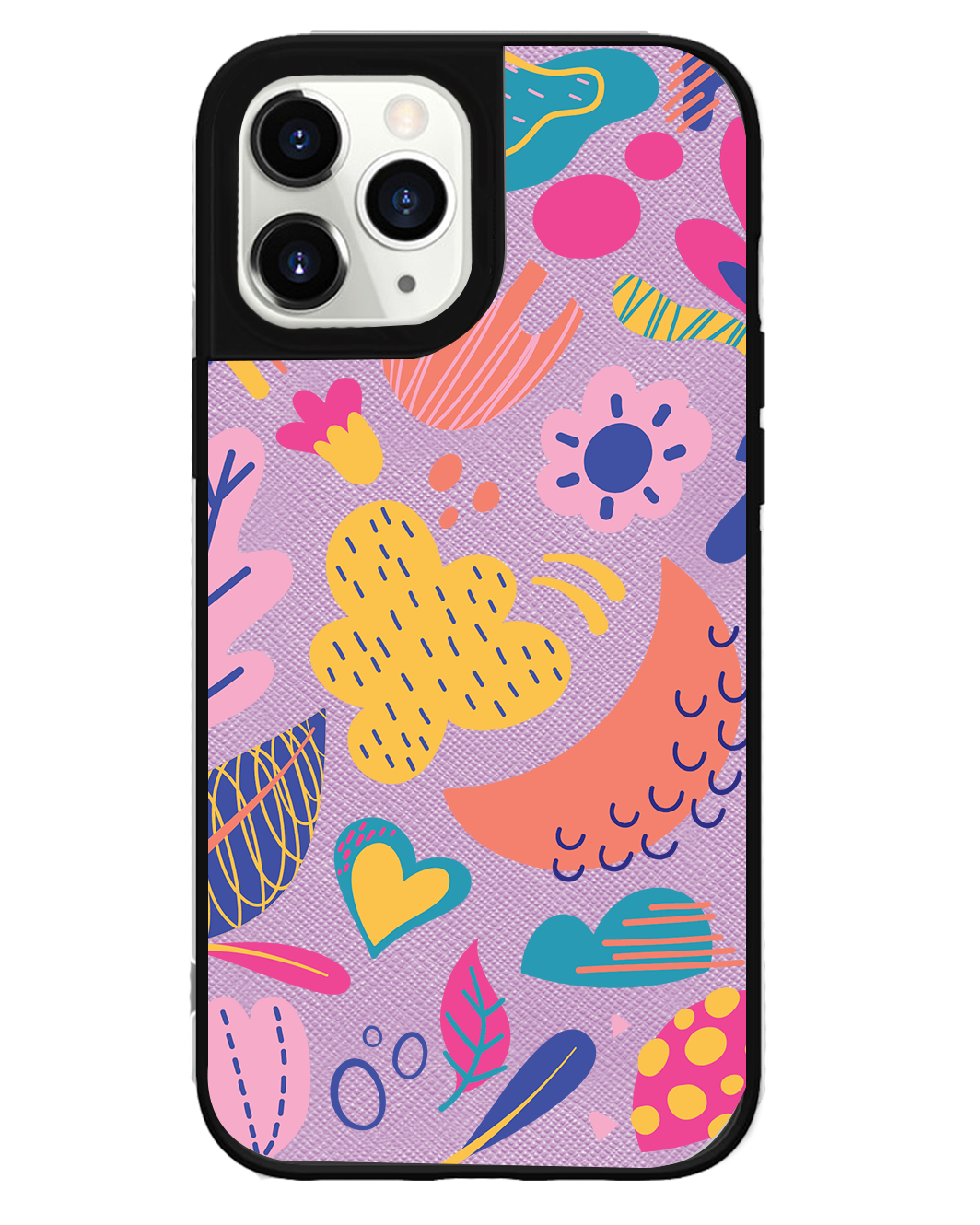 iPhone Leather Grip Case - Florals