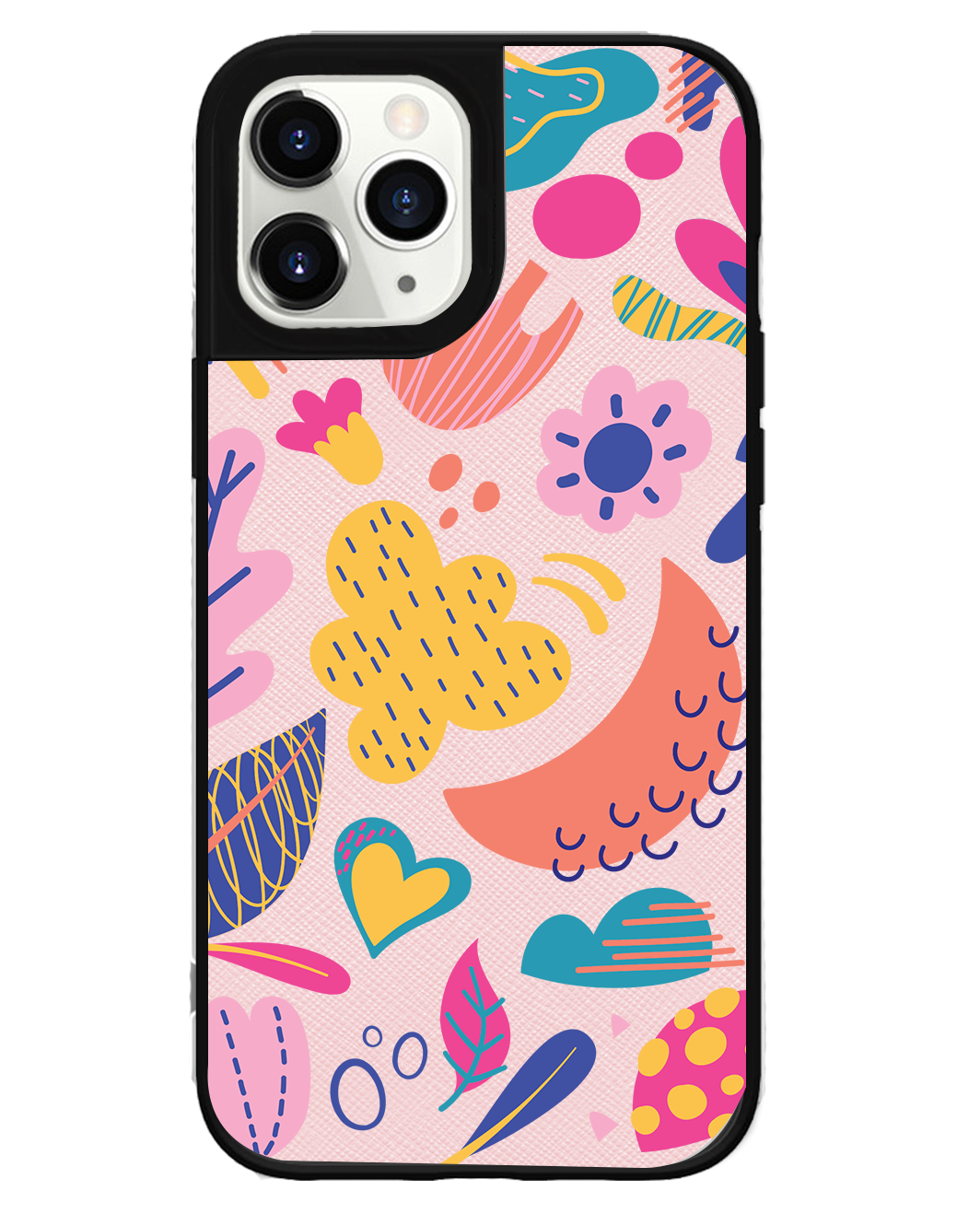 iPhone Leather Grip Case - Florals