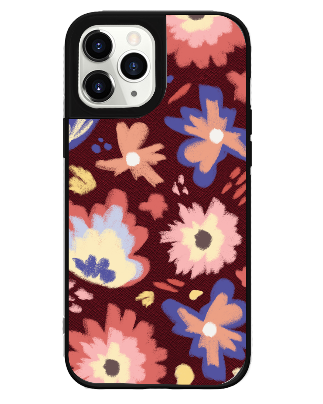 iPhone Leather Grip Case - Flower Lovers