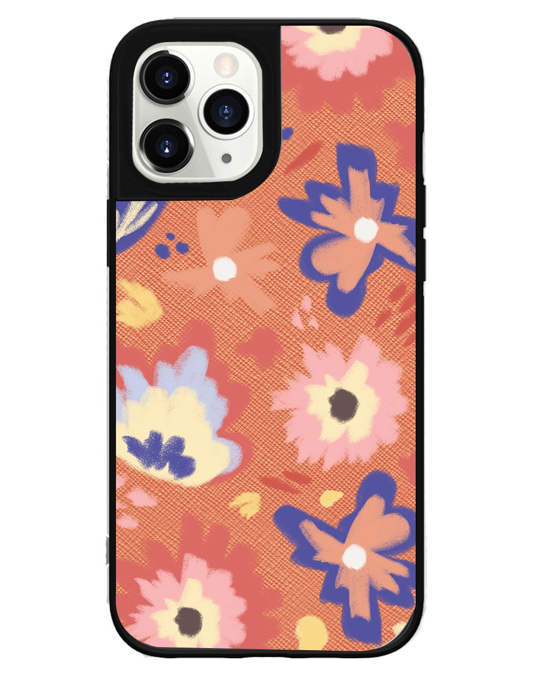 iPhone Leather Grip Case - Flower Lovers