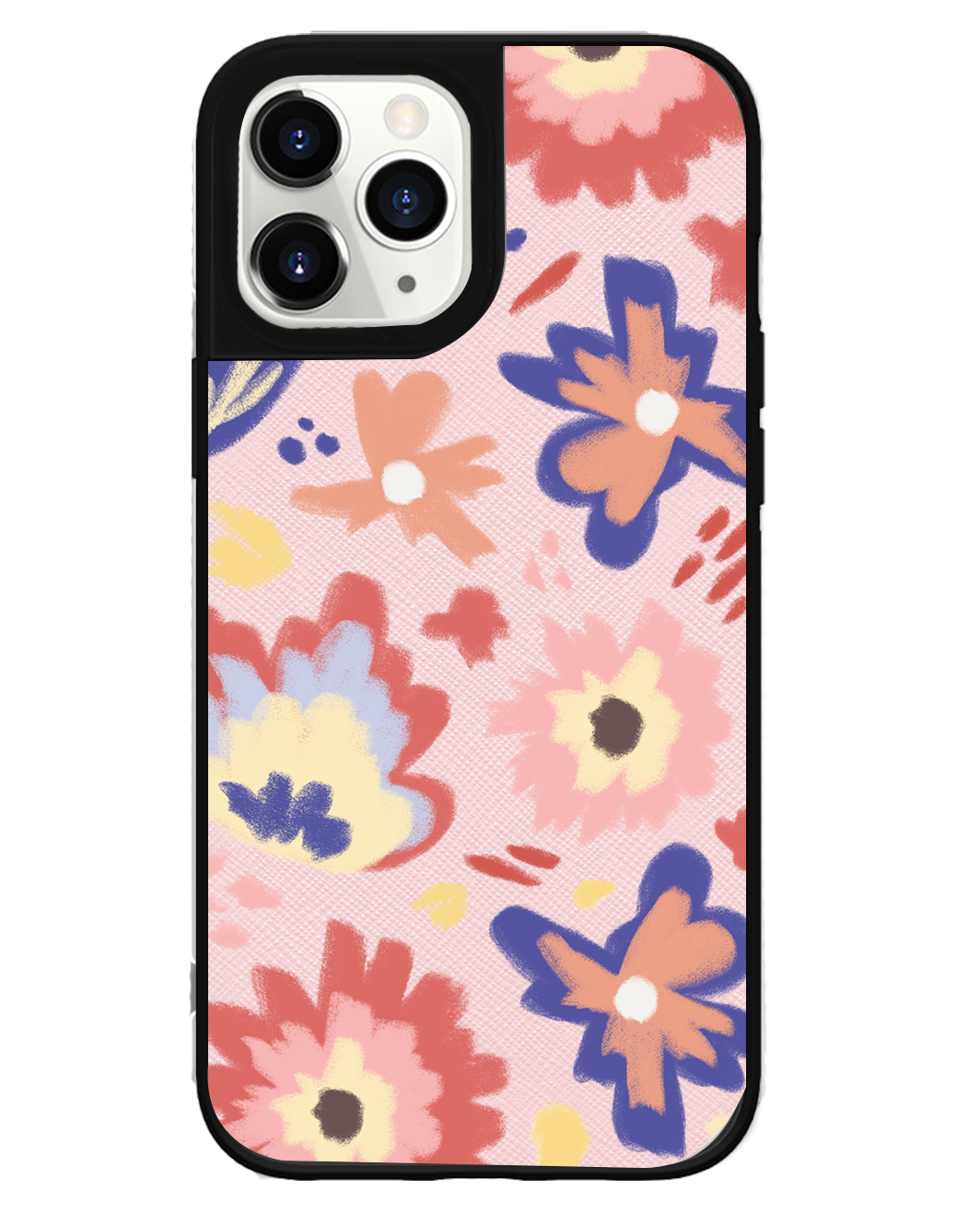 iPhone Leather Grip Case - Flower Lovers