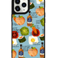 iPhone Leather Grip Case - Food can talk too