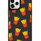 iPhone Leather Grip Case - Fries