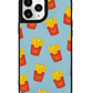 iPhone Leather Grip Case - Fries