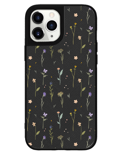 iPhone Leather Grip Case - Botanical Garden 2.0