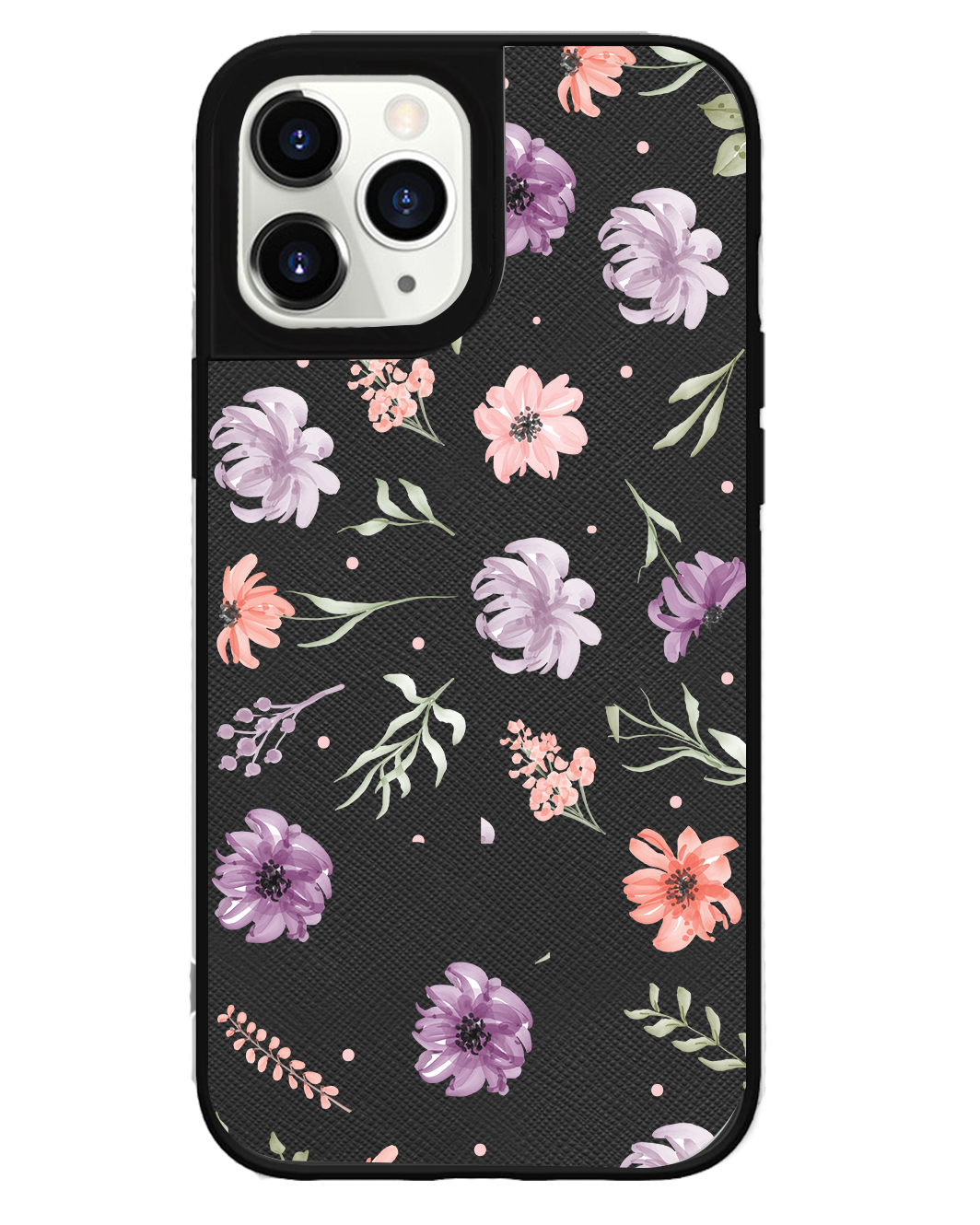 iPhone Leather Grip Case - Botanical Garden 3.0