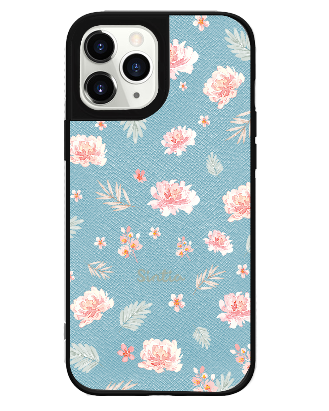 iPhone Leather Grip Case - Botanical Garden 4.0