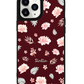 iPhone Leather Grip Case - Botanical Garden 4.0